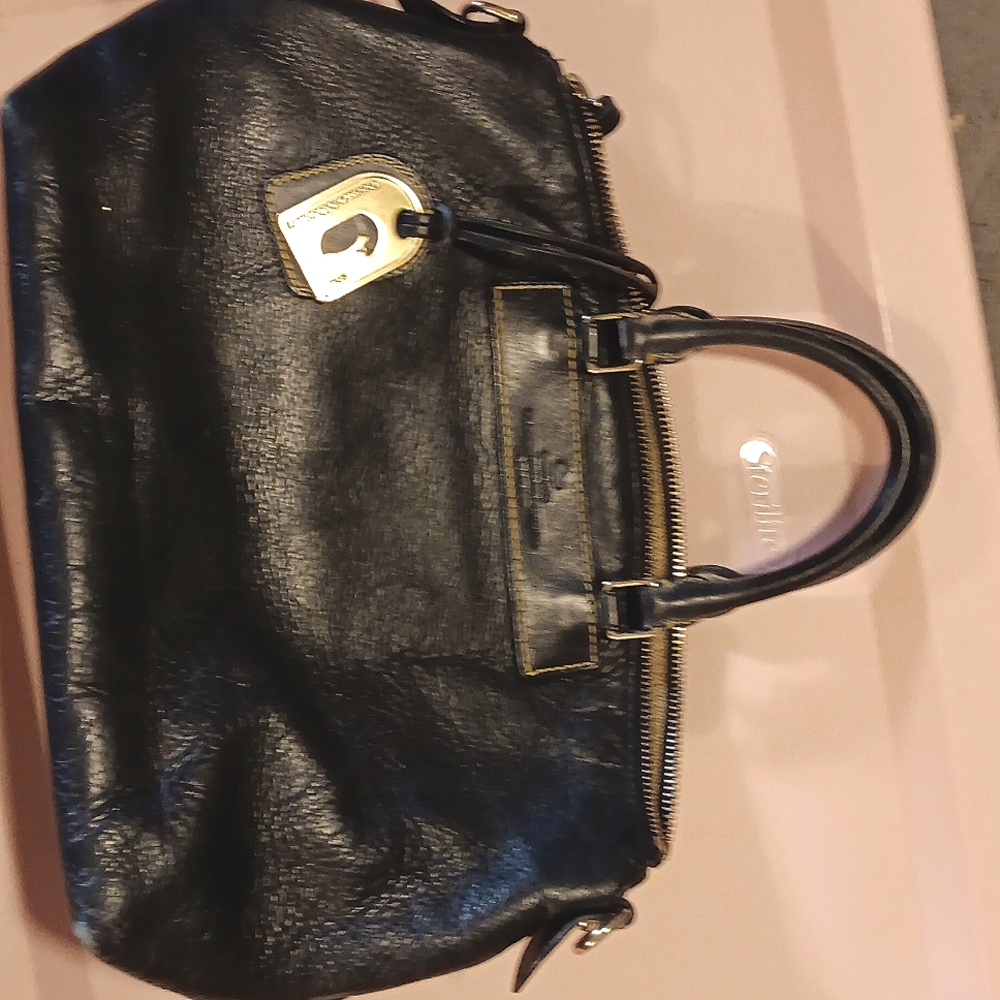 Dooney & Bourke 1975 Florentine Vacchetta Leather Hand Bag